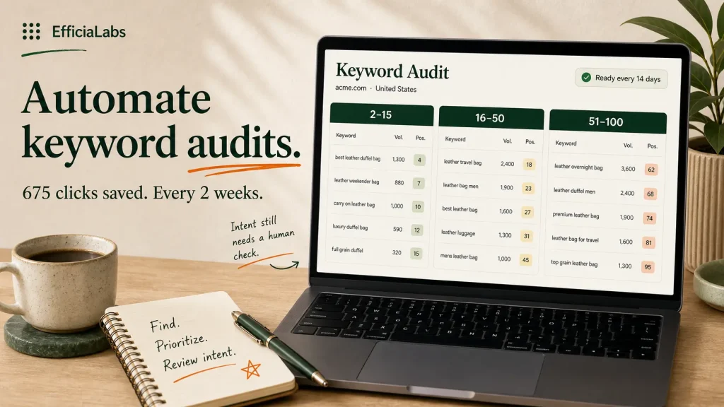 How to Automate Keyword Research with AI/MCP in Claude/ChatGPT